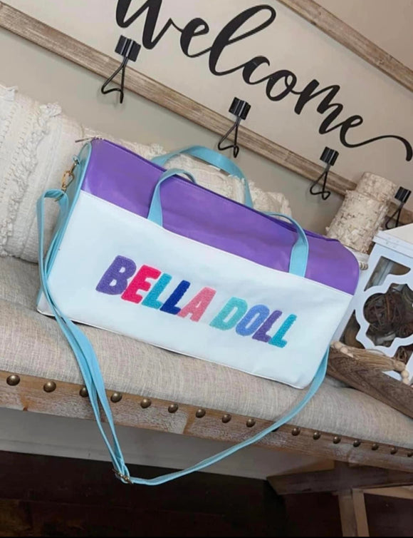 (New) Bella Doll Small Leather Travel Bag