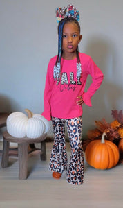 (New) Pink Fall Vibes Cheetah Set