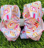(Pre-Sale) (New) 6.5 inch Bling Bows