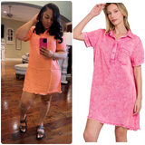 (New) Sunny Day Acid Wash Dress (2 options)