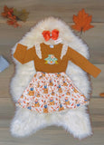 (New) Scarecrow Embroidery Skirt Set