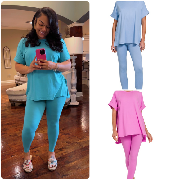 (New) Most Popular 2 piece Comfy Set (2 Colors)